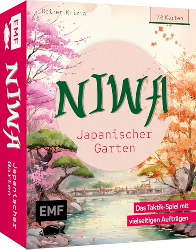 Kartenspiel: Niwa – Japanischer Garten: Das Taktik-Spiel mit vielseitigen Aufträgen. Für 2-6 Personen ab 8 Jahren
