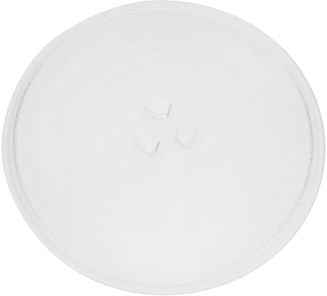 Gadpiparty Plato Giratorio de Vidrio para Microondas de 27 Cm Accesorios para Microondas Compatible