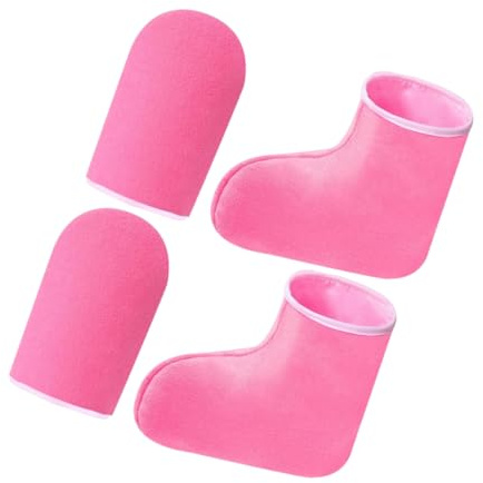 Hemobllo Guanti per Cura Termica in Poliestere Calore per Pedicure e Manicure Professionali