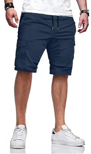 Elegancity Mens Combat Cargo Work Shorts Casual Summer Cotton Jogging Short Regular Fit with Pockets S-XXL
