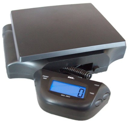 G & G PSA Pèse-colis Balance numérique Pèse-lettre Balance de cuisine 40 kg/5 g Fonctionnement avec piles possible