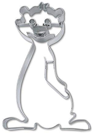 Ausstechform Erdmännchen ca. 10,5 cm, Silber