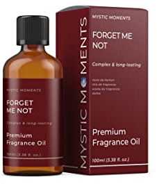 Mystic Moments | Vergissmeinnicht Duftöl | 100ml | Vergissmeinnicht-Noten erzeugen einen Duft mit weichen blumig-grünen Noten für Kerzen, Seifen, Duftwachs und Diffusoren.
