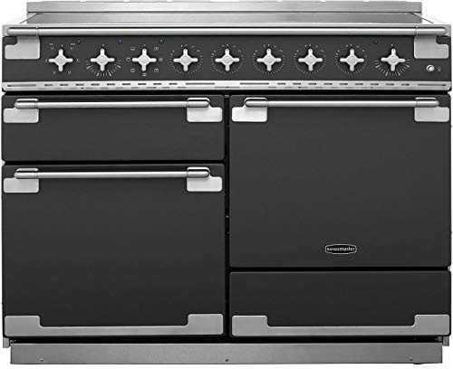 Rangemaster Elise ELS110EISL 110cm wide Electric Range Cooker with Induction Hob - Slate - A/A Rated