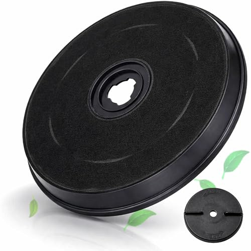 NAMAI - Filtro Cappa Cucina Carboni Attivi, 23 CM, Compatibile con Faber e Altri Modelli, Antiodore e Duraturo, Facile da Installare