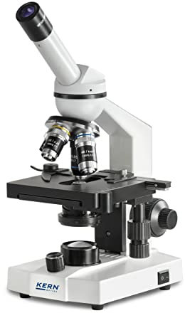 KERN OBS 113 Verbundmikroskop (Schule) Monokular Achromat 4/10/40: Wf10X18: 0,5W LED