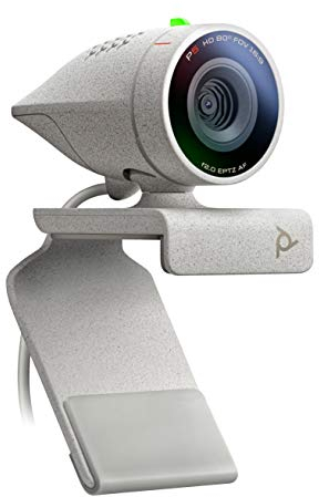Poly Studio P5 Webcam - 1080p, 80° FoV, 4X Zoom, USB 2.0