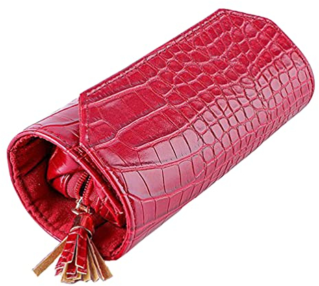 Hemobllo Schmuck-organizer Reise-schmuckschatulle Reise-schmuckaufbewahrungsbox Für Ringe Halsketten Armbänder Ohrringe Kompakt Und Tragbar Für Freundinnen Mütter Und Töchter
