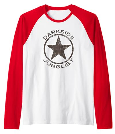 DNB Shirt Darkside Junglist Drum N Bass Alt Edition Raglan