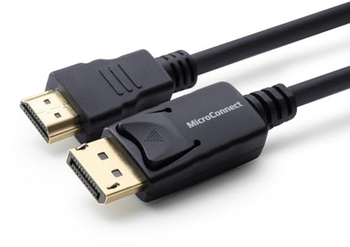 MicroConnect DisplayPort 1.2 to HDMI Cable