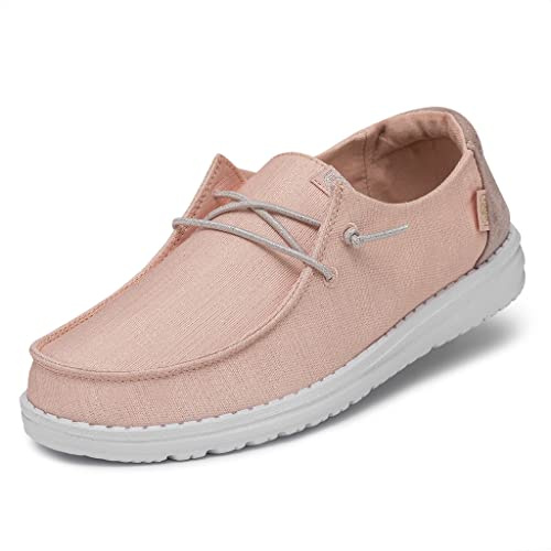 Hey Dude Wendy Glitter Moc Toe Shoes - Zapatos para Mujer, Rock Candy, 38 EU