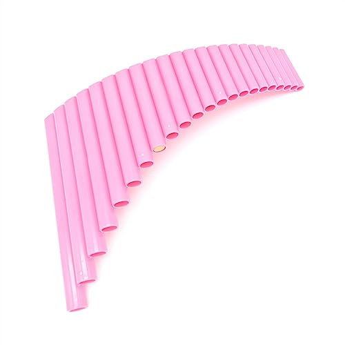 Panflöte Handgefertigte Rechte Hand 22 Pfeifen ABS-Kunststoff Panflöten G-Taste Panflöten Musikinstrumente Panflöten Mit Tasche (Color : 02)