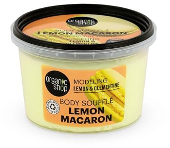 Organic Shop Body Souffle Citron Macaron Modelage Citron & Clémentine 250 ml