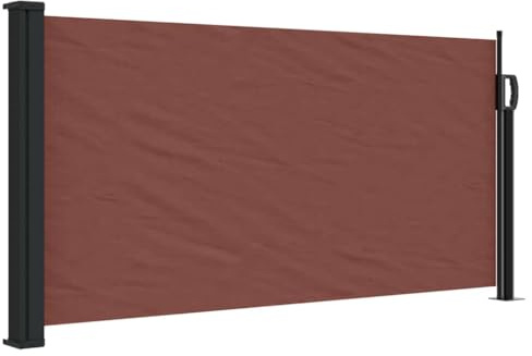 vidaXL Toldo Lateral retráctil marrón 100x300 cm