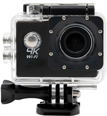 Dachrinnenreinigung Kamera Set 4K 4x Zoom, 170Grad Weitwinkel, Inspektionskamera, Wiederaufladbar, Wasserdichtes Gehäuse, WLAN, Kompatibel mit Android und iOS Smartphones, Inklusive Halterung