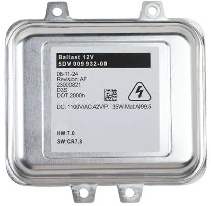Phare Ballast HID Xenon Module Commande Ballast Phares Au Xénon HID pour Opel pour Insignia 13434016 1207255 5DV00993200 5DV009932-00