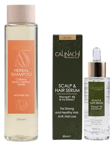 CALINACHI Koffein Shampoo & Haarserum Set 300+30 ml Procapil