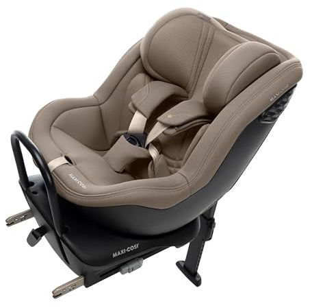 Maxi-Cosi MobiFix Pro i-Size Kindersitz, rückwärtsgerichtet reisen, 3 Monate–7 Jahre, AirProtect®, G-CELL-Seitenschutz, Anti-Rückprallstange maximale stoßdämpfung, ClimaFlow, Authentic Truffle