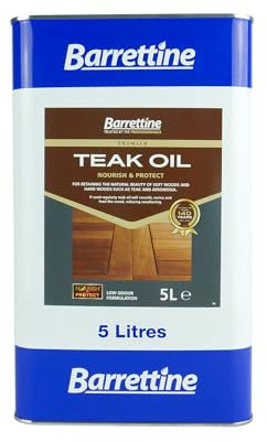 Nourish & Protect Barrettine Teak Oil - 5L