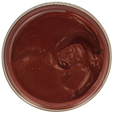 Cherry Blossom Renovating Cream for Leather Shoes, Boots, Bags, Belts and Other Accessories (Oxblood)