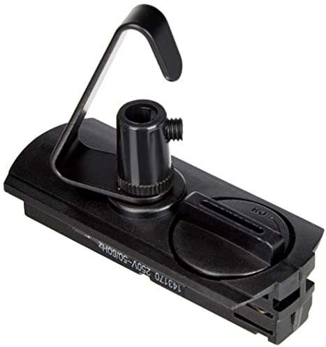 SLV sistema monofásico adaptador para carril conductor monofásico de alto voltaje/negro