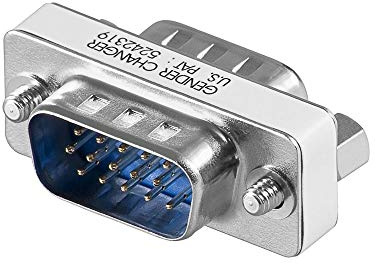 Wentronic Gender Changer D-SUB (15Polig, HD Stecker)