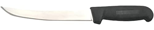 Cozzini Cutlery Imports Boning Knife 6.5 in. Blade - Curved, Stiff - Black Fibrox Handle (6.5 in. Boning)