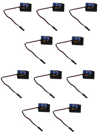 XUJIAN 10X Hoch Geschwindigkeits Drift Hilfs Kreisel für D12 Mini Drift Flach Lauf RC Auto Zusatz Modifikation ZubehöR