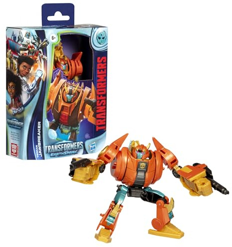 Transformers Spielzeug EarthSpark Deluxe-Klasse Terran Jawbreaker Action-Figur