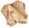 Deli Papierblätter, 100 Blätter Wrap Papier 25 * 25cm, Pommes Sandwich Burger Papier für Korb, Backpapier, Verpackungspapier für Burger, Butterbrot, Käse, Pommes Frites, Kuchen