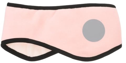 KITANDOVE Soundproof Earmuffs Noise Cancelling Sleep Ear Muffs Headband for Men - Women's Ear Warmers in Pink, 95% Cotton
