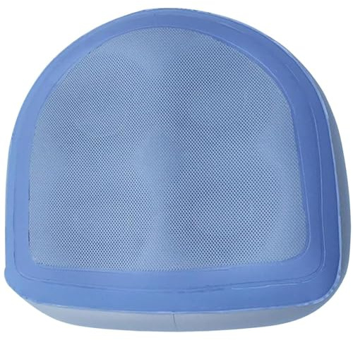 Peosaard Aufblasbarer Stubensitz, wasserdichte Whirlpool-Booster-Sitz mit Mesh, Slip-Whirlpool-Sitzplätzen mit 4 Saugnäpfeln für Pool, Spa (18,5x14,6 x 5,9)