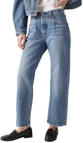 Levi's Women's Jeans 501 90s Ankle in Cotton, Straight Fit, Blue (Sweetest Taboo), W31/L27