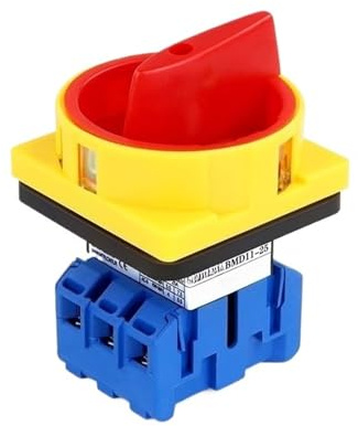 Interrupteur de transfert universel 25A30A40A60A, interrupteur de coupure d'alimentation triphasé, interrupteur de coupure de charge rotatif(63A)