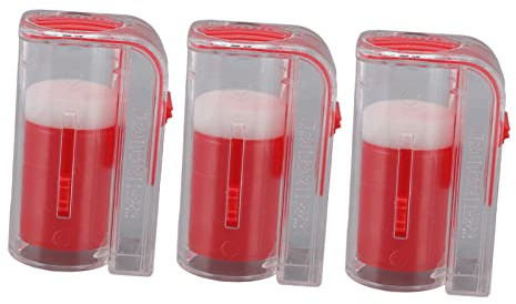 Haofy Queen Bee Marking Cage 3 Piezas de Plástico Ligero con una Sola Mano con Malla Suave para un Fácil Etiquetado, Herramienta de Apicultura para el Manejo de Colmenas, Mantenimiento de Colmenas,