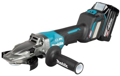 Makita GA056GZ01 40V Max Li-Ion XGT Brushless 125mm smerigliatrice angolare fornita in una custodia Makpac, batterie e caricabatterie non inclusi