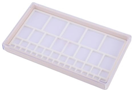 LUCKDANO Conservazione delle Parti dell'orologio Scatola Portaoggetti in Plastica per le Parti dell'orologio - Custodia Organizer Versatile con Scomparti Rimovibili per Orologiai, Gioielli Ed