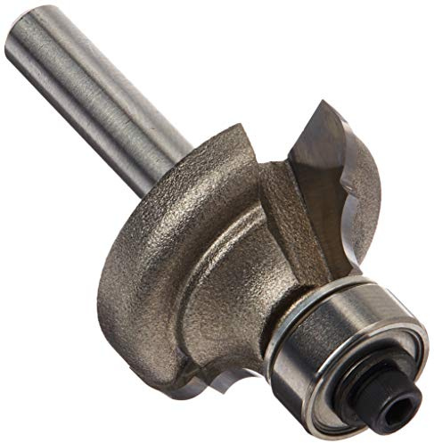 Makita 733126 – 0 A Router Bit Cove y cuentas, 2 flauta, 1/4-inch SH, C.T.