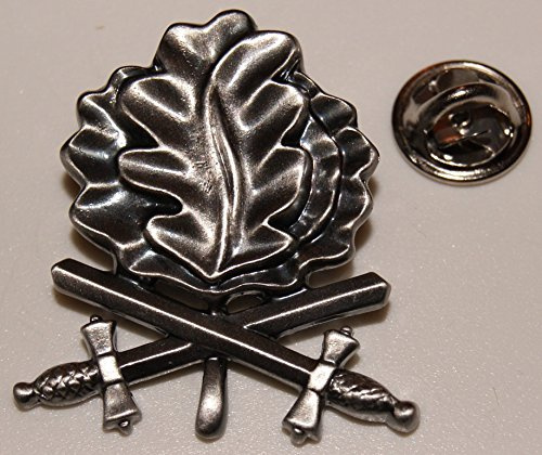 Eichenlaub Abzeichen Schwert Schwerter Militär BW l Anstecker l Abz l Pin 91
