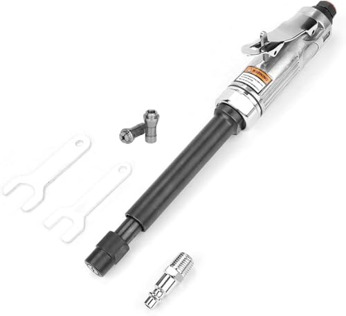 SMERIGLIATRICE PNEUMATICA ASSIALE LUNGA AD ARIA COMPRESSA PER COMPRESSORE