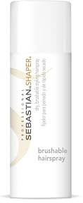 Sebastian Professional Shaper Mini Hairspray, 50 VOC% | Flexible to Medium Hold | Brushable with Control | Travel Size, 1.5 oz
