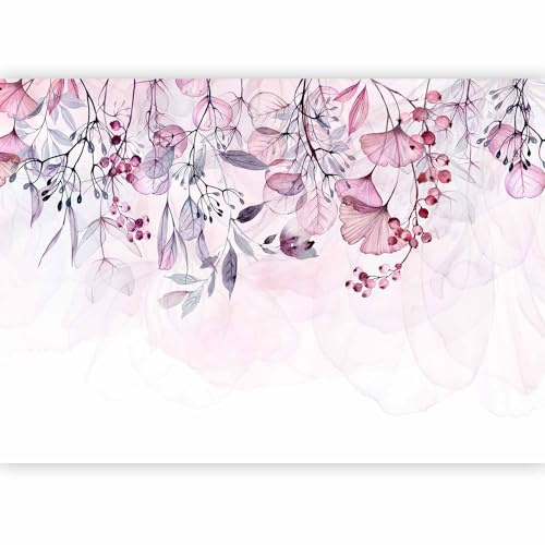 murando - Carta da Parati Moderna per Soggiorno, Floreale, 450x315 cm | Fotomurali in TNT, Decorazione da Muro XXL, Carte da Parati Moderne, Produzione Europea