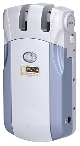 WAFU 019 Cerradura de Puerta Electrónica, Cerradura de Control Remoto Dispositivo de Aleación de Zinc Antirrobo Inteligente Invisible Seguridad en el Hogar para TUYa