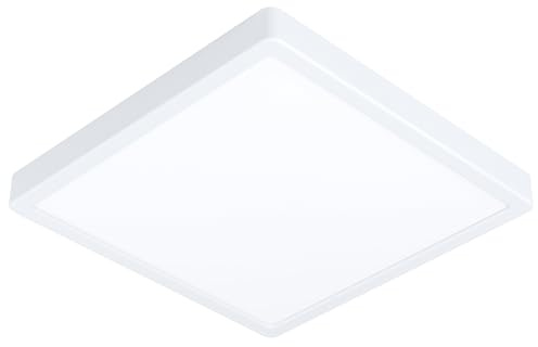 EGLO Smart Home LED Deckenlampe Argolis-Z, Deckenleuchte außen | Aufbauleuchte dimmbar, Alu in weiß, Kunststoff in weiß, warmweiß,-kaltweiß, IP44