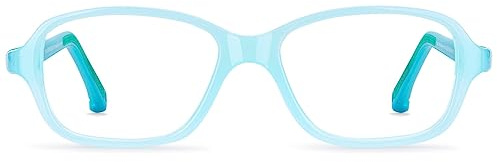 NANO BABY EYEGLASSES SLEEK REPLAY 3.0 AZUL TURQUESA CLARO CRISTAL/AZUL TURQUESA/VERDE 44/13 UNISEX BEBÉS