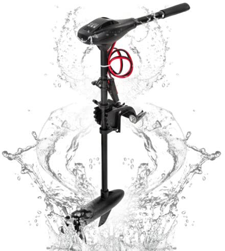Elektro Bootsmotor Elektromotor 12V AußEnborde Trolling Motor Telescopic AußEnbordmotor Schlauchboot Schub Elektrischer AußEnbordtrolling BüRste Fischerboot Aussenbordtrolling BüRstenmotor