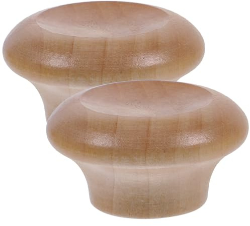 CIYODO Pot Lid Knob Replacement Replaceable Lid Handle Set of 2 Heat Resistant Kitchen Pan Knobs for Woks Steaming Pots and Soup Pot Lids Easy to Install 1.89 X 1.89 X 0.98 in