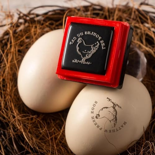 Benutzerdefinierte Ei-Stempel, Einzigartige Ei-Stempel, Ente Ei-Stempel, Bauernhof Frische Eier, Egg Stamper, Mini-Ei-Stempel, Bauernhof Geschenk, Geschenk Für Huhn Liebhaber