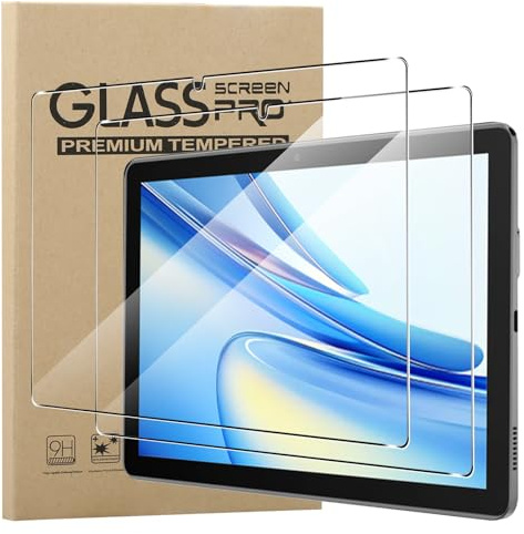 KZIOACSH Screen Protector for Blackview Tab 70 WIFI 10 Inch, 2 Pack HD Clear Anti-Shatter Tempered Glass Screen Protector Touch Sensitive Anti-Scratch Anti-Fingerprint Protective Screen Guard Film