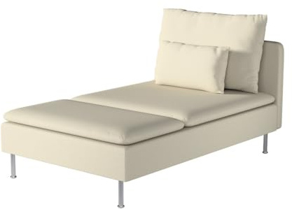 dekoria Ersatz für Bezug für Söderhamn Recamiere Husse passend für Modell Söderhamm beige-grau